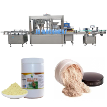 Automatic dry powder bottle filling machine, pepper powder milk powder filling and capping machine